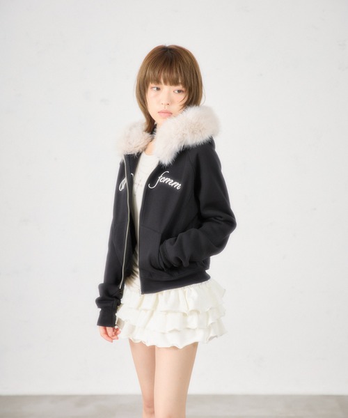 新色追加】ZIP UP HOODIE/ジップアップフーディ（パーカー