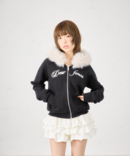 fcmm ジップ　パーカー 日本限定】CROSS ZIP UP HOODIE/クロスジップアップフーディ