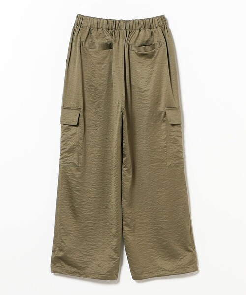 B:MING by BEAMS(ビーミングバイビームス)の「サテン カーゴ パンツ(S~M)(カーゴパンツ・レディース・レッド系その他3/オリーブ/ネイビー・SMALL/MEDIUM)」の7枚目の写真