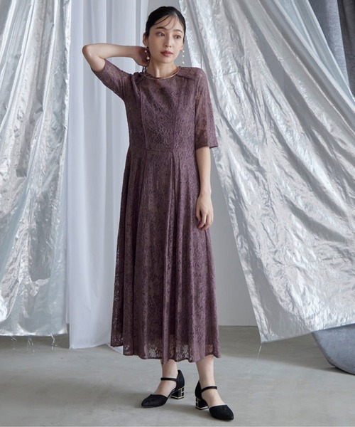 ⭐️新作　Salsationウェア (スリーブレス フーディー) セール】【metoi】チャンキーヒールレースパンプス 結婚式