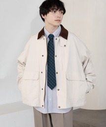 RAGEBLUE | 襟コーデュロイ/ハンティングブルゾン(ブルゾン)