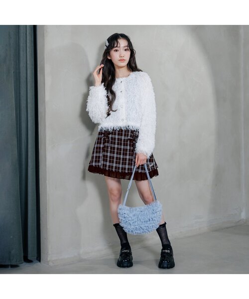 algy(アルジー)の「アソートガーリースカート(スカート・キッズ・ブラック/アイボリー/ピンク/オフホワイト・XXX-SMALL/XX-SMALL/X-SMALL/MEDIUM/SMALL)」の5枚目の写真