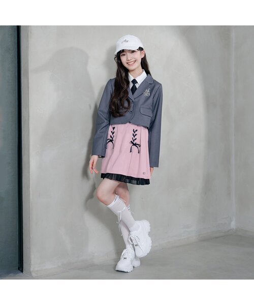 algy(アルジー)の「アソートガーリースカート(スカート・キッズ・ブラック/アイボリー/ピンク/オフホワイト・XXX-SMALL/XX-SMALL/X-SMALL/MEDIUM/SMALL)」の10枚目の写真