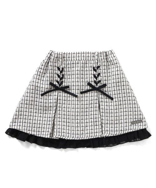 algy(アルジー)の「アソートガーリースカート(スカート・キッズ・ブラック/アイボリー/ピンク/オフホワイト・XXX-SMALL/XX-SMALL/X-SMALL/MEDIUM/SMALL)」の21枚目の写真