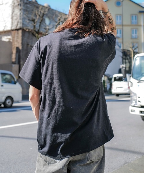 THRASHER(スラッシャー)の「TOY MACHINE TEMPLETON S/S T-SHIRTS/スラッシャーボックスシルエット前面プリント半袖Tシャツ(Tシャツ/カットソー・メンズ・ブラック・MEDIUM/LARGE/X-LARGE)」の6枚目の写真