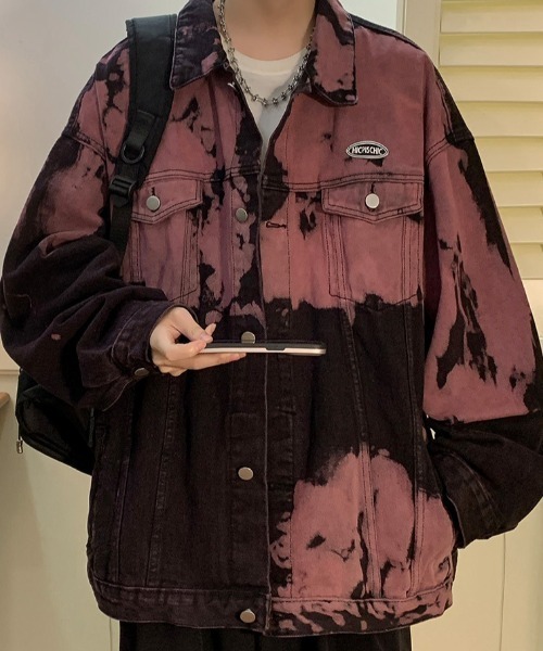 ヴィンテージ加工デニムジャケット（デニムジャケット）｜B.R.U（ブル）