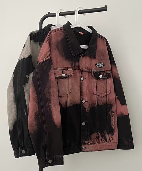 ヴィンテージ加工デニムジャケット（デニムジャケット）｜B.R.U（ブル）