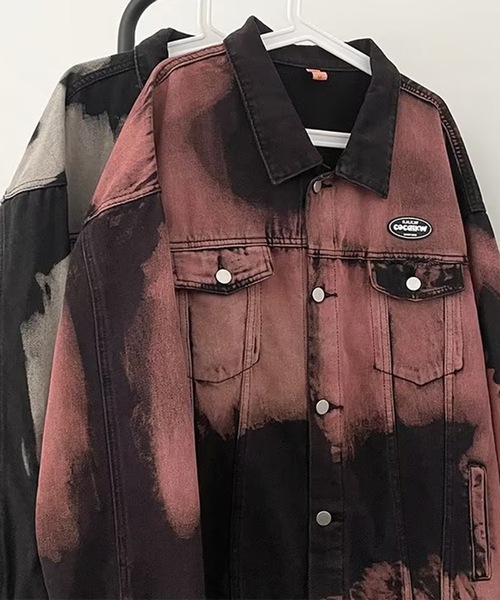 ヴィンテージ加工デニムジャケット（デニムジャケット）｜B.R.U（ブル）