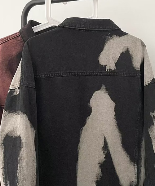 ヴィンテージ加工デニムジャケット（デニムジャケット）｜B.R.U（ブル）