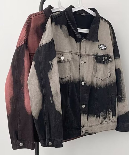 ヴィンテージ加工デニムジャケット（デニムジャケット）｜B.R.U（ブル）