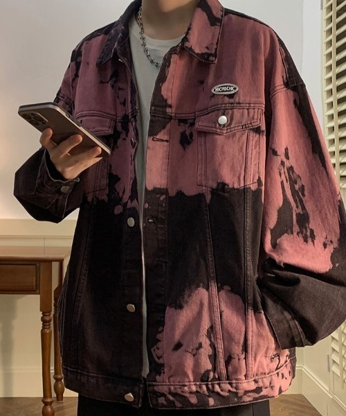 ヴィンテージ加工デニムジャケット（デニムジャケット）｜B.R.U（ブル）