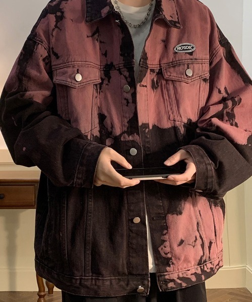 ヴィンテージ加工デニムジャケット（デニムジャケット）｜B.R.U（ブル）