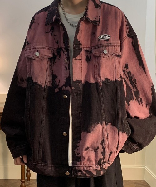 ヴィンテージ加工デニムジャケット（デニムジャケット）｜B.R.U（ブル）