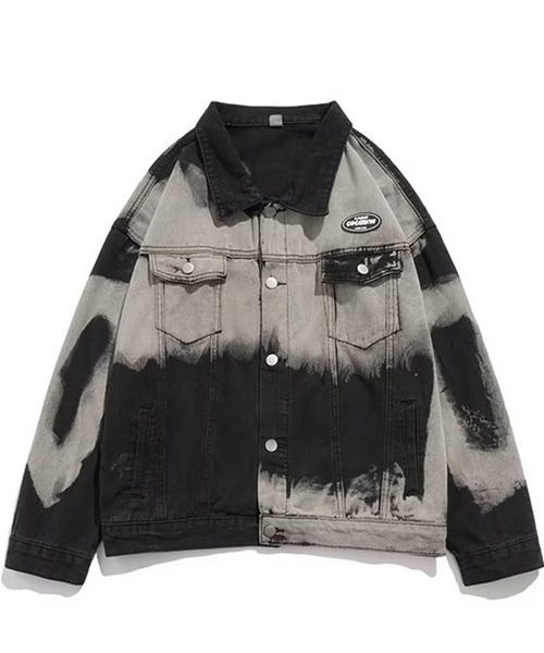 ヴィンテージ加工デニムジャケット（デニムジャケット）｜B.R.U（ブル）