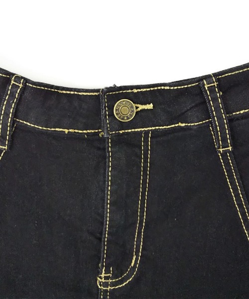 DAY CLOSET（デイ クローゼット）の「デニムスカート（デニムスカート・レディース・ブラック・X-LARGE）」の5枚目の写真