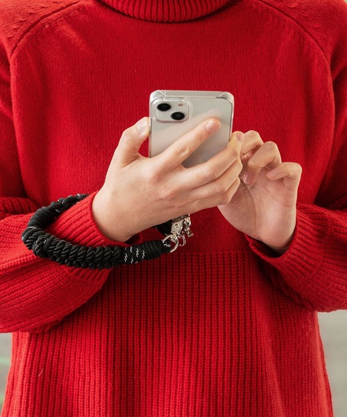 HIGHTIDE(ハイタイド)の「A SCENE Design paracord Strap エーシーン デザイン パラコード ハンドストラップ ロープ カラビナ付き スマホ 携帯電話 全機種対応(スマホグッズ・レディース・ブラック/ブルー/シルバー/イエロー/その他1・FREE)」の12枚目の写真