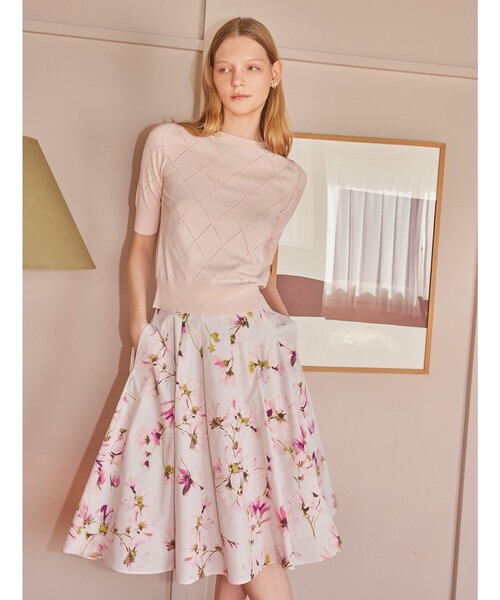 TOCCA（トッカ）の「SPRINGTIME KNIT ニットプルオーバー（ニット/セーター・レディース・ピンク系/ブラック系/ライトグリーン系・MEDIUM/SMALL）」の21枚目の写真