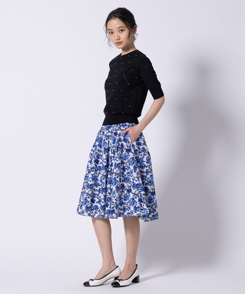 TOCCA（トッカ）の「SPRINGTIME KNIT ニットプルオーバー（ニット/セーター・レディース・ピンク系/ブラック系/ライトグリーン系・MEDIUM/SMALL）」の16枚目の写真