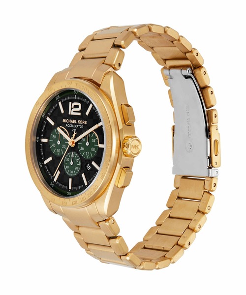 MICHAEL KORS(マイケルコース)の「マイケル・コース 腕時計 メンズ アナログ ステンレス MK9177(アナログ腕時計・メンズ・GOLD・FREE)」の3枚目の写真