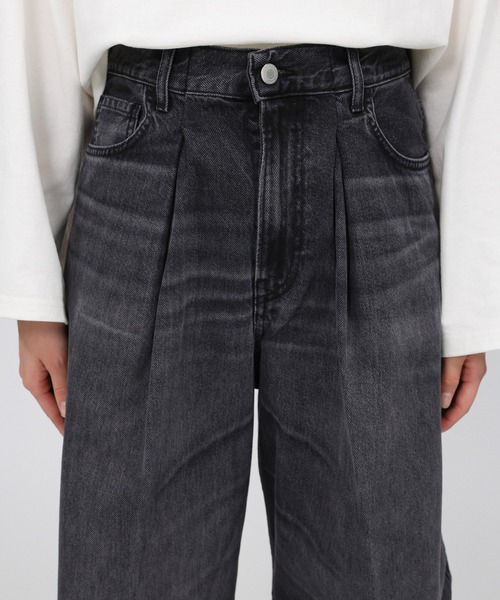 BABYLONE（バビロン）の「【HAIKURE】CANDYデニム BLK（デニムパンツ・レディース・ブラック・26/25/24）」の12枚目の写真