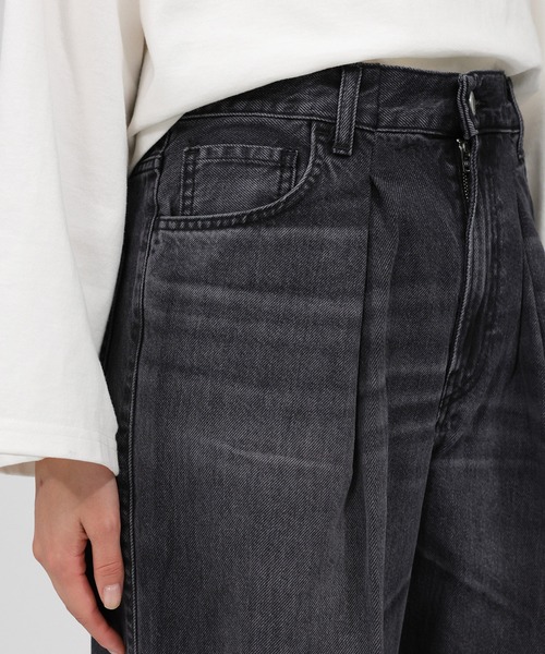 BABYLONE（バビロン）の「【HAIKURE】CANDYデニム BLK（デニムパンツ・レディース・ブラック・26/25/24）」の13枚目の写真