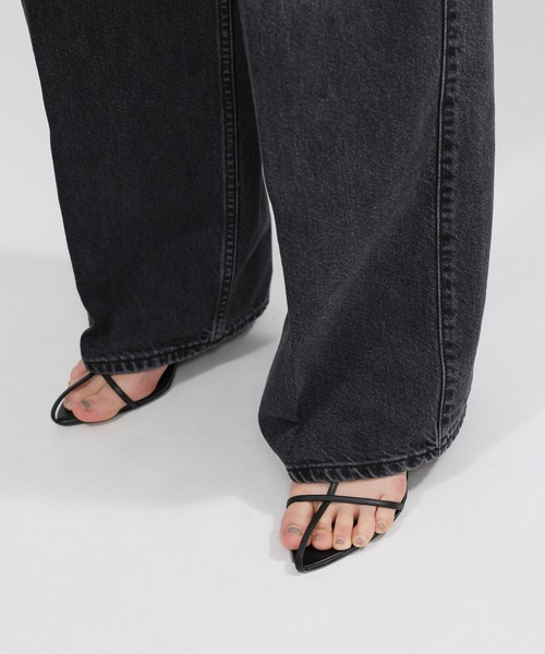 BABYLONE（バビロン）の「【HAIKURE】CANDYデニム BLK（デニムパンツ・レディース・ブラック・26/25/24）」の15枚目の写真