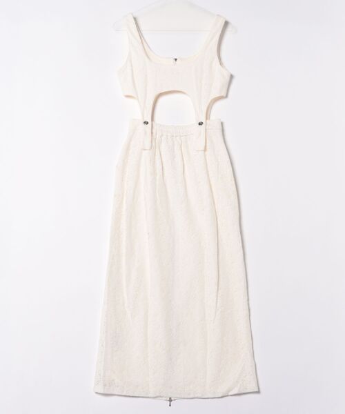 miette（ミエット）の「レースビスチェワンピース（ワンピース・レディース・ブラック/アイボリー・FREE）」の3枚目の写真