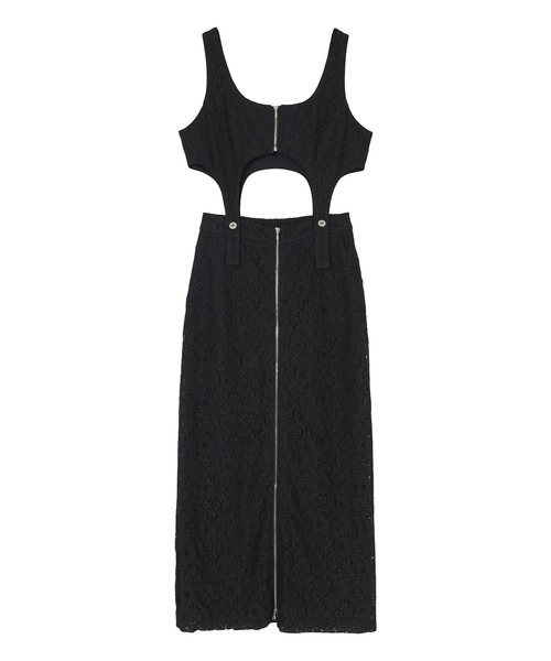 miette（ミエット）の「レースビスチェワンピース（ワンピース・レディース・ブラック/アイボリー・FREE）」の21枚目の写真