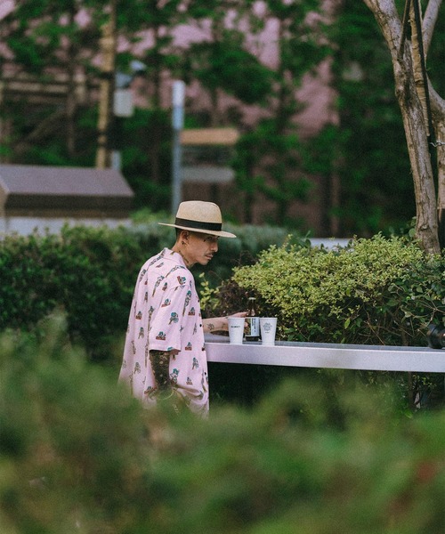 Subciety(サブサエティ)の「Aloha shirt(シャツ/ブラウス・メンズ・ブラック/ピンク/グリーン・X-LARGE/LARGE/MEDIUM/SMALL)」の15枚目の写真