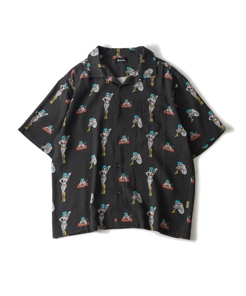Subciety(サブサエティ)の「Aloha shirt(シャツ/ブラウス・メンズ・ブラック/ピンク/グリーン・X-LARGE/LARGE/MEDIUM/SMALL)」の20枚目の写真