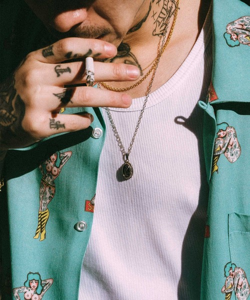 Subciety(サブサエティ)の「Aloha shirt(シャツ/ブラウス・メンズ・ブラック/ピンク/グリーン・X-LARGE/LARGE/MEDIUM/SMALL)」の21枚目の写真