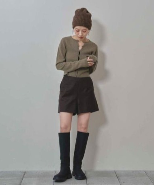 TODAYFUL/トゥデイフル】Wool Twill Shortpants/ウールツイルショート