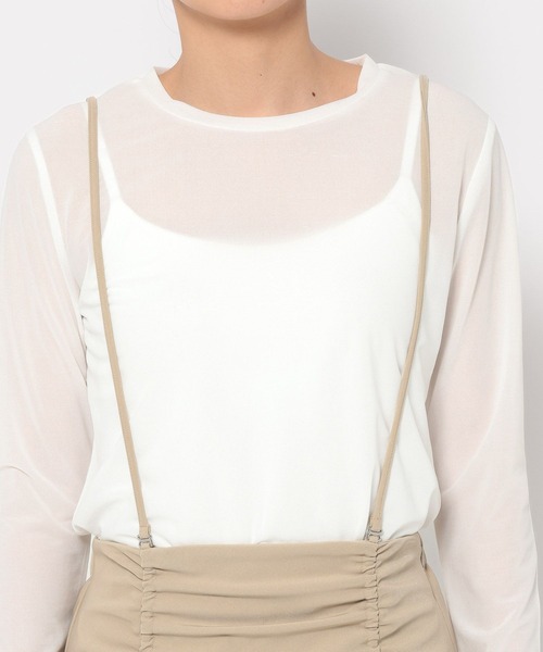 LOWRYS FARM（ローリーズファーム）の「サスツキシャーリングスカート　 290921（スカート・レディース・グレー/ブラウン/ブラック・FREE）」の10枚目の写真