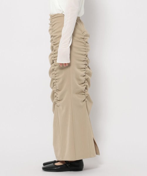 LOWRYS FARM（ローリーズファーム）の「サスツキシャーリングスカート　 290921（スカート・レディース・グレー/ブラウン/ブラック・FREE）」の17枚目の写真