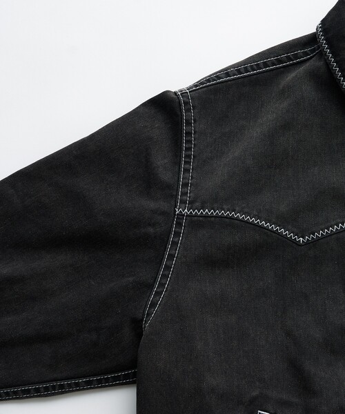 Nautica ブラック デニムジャケットリバーシブル FREAK'S STORE ブルゾン アウター NAUTICA JEANS CO./ノーティカ