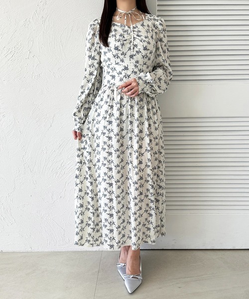 セール】クロスリボンアソートワンピース（ワンピース）｜apres jour