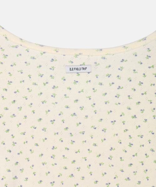 3.3 Field Trip (3.3フィールドトリップ)の「3.3 Field Trip/ラベルカーディガンSET(カーディガン/ボレロ・レディース・グレー/アイボリー・FREE)」の15枚目の写真