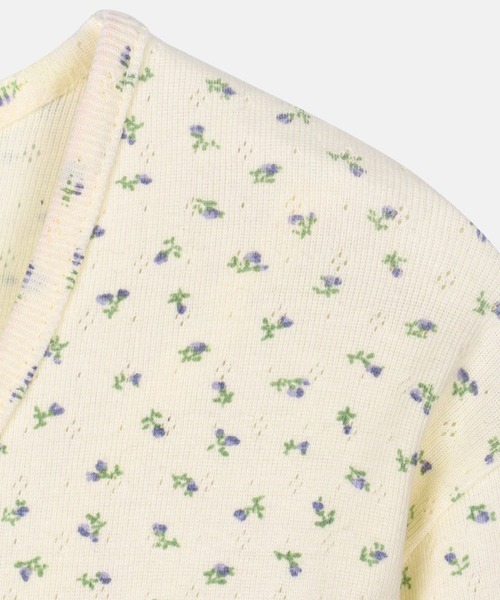 3.3 Field Trip (3.3フィールドトリップ)の「3.3 Field Trip/ラベルカーディガンSET(カーディガン/ボレロ・レディース・グレー/アイボリー・FREE)」の14枚目の写真