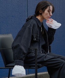 Narcissus（ナルシス）の「【SINN】ジップデニムジャケット（デニムジャケット）」