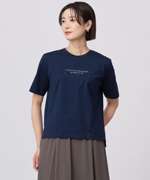 【洗える】ロゴTEE カットソー