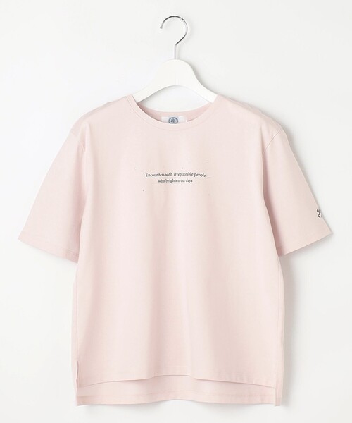 J.PRESS(ジェイプレス)の「【洗える】ロゴTEE カットソー(Tシャツ/カットソー・レディース・ネイビー系/ライトグリーン系/ホワイト系/ライトグレー系・T15/T13)」の18枚目の写真