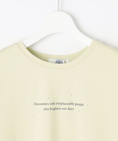 J.PRESS(ジェイプレス)の「【洗える】ロゴTEE カットソー(Tシャツ/カットソー・レディース・ネイビー系/ライトグリーン系/ホワイト系/ライトグレー系・T15/T13)」の21枚目の写真