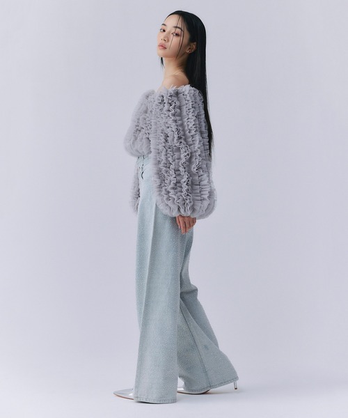 eimy istoire drop patternデニムパンツ drop patternデニムパンツ（デニムパンツ）｜EIMY ISTOIRE