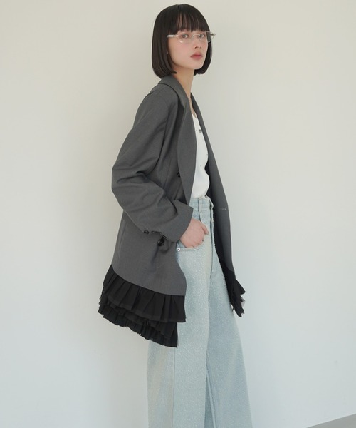 drop patternデニムパンツ（デニムパンツ）｜EIMY ISTOIRE（エイミー