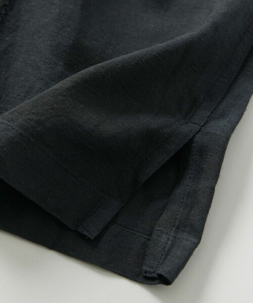 FREAK'S STORE（フリークスストア）の「限定展開 Relax Fit リラックスフィット リネンレーヨン デザイン刺繍 キューバシャツ（シャツ/ブラウス・メンズ・ブラック/ネイビー/チャコールグレー/ブラウン・SMALL/LARGE/MEDIUM）」の6枚目の写真