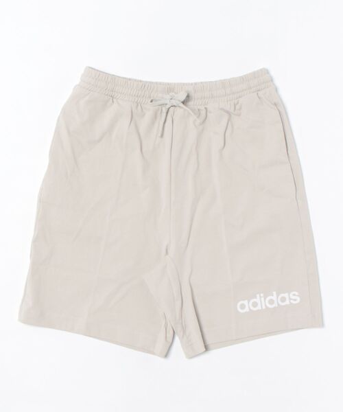 adidas(アディダス)の「《adidas》M ESS LIN SJ ショーツ(その他パンツ・メンズ・ブラック×ホワイト/ベージュ系その他・L/M/XL/S)」の1枚目の写真