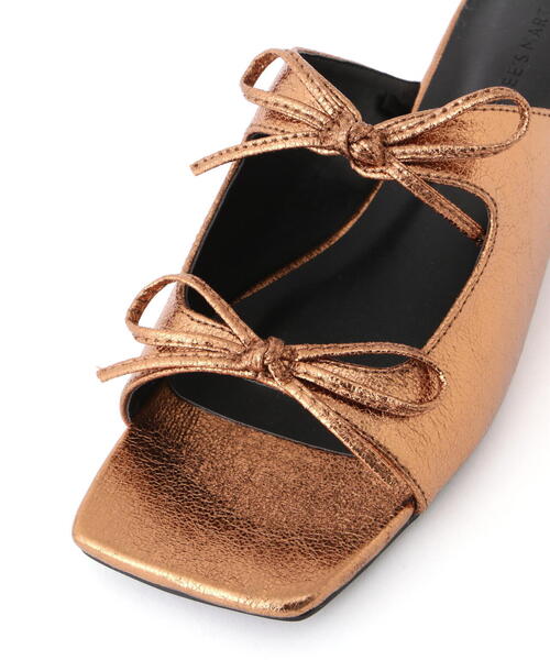 FREE'S MART(フリーズマート)の「◆リボンミュール(サンダル・レディース・ブラック/レッド/ブラウン・SMALL/MEDIUM)」の14枚目の写真