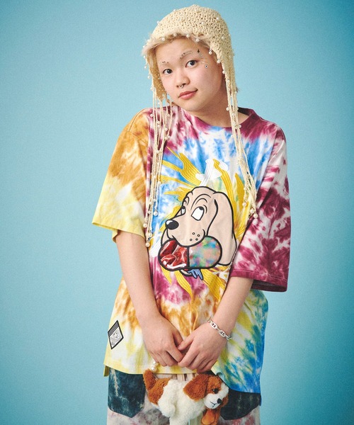 GALFY(ガルフィー)の「GALFY-犬中毒Tee(Tシャツ/カットソー・メンズ・ブルー/ブラック/オレンジ・L/XL)」の21枚目の写真