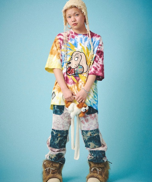 GALFY(ガルフィー)の「GALFY-犬中毒Tee(Tシャツ/カットソー・メンズ・ブルー/ブラック/オレンジ・L/XL)」の22枚目の写真