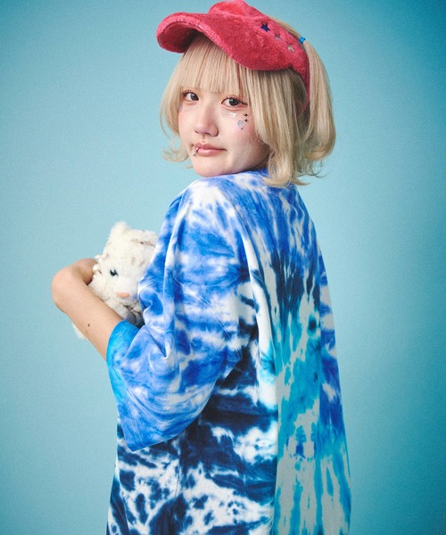 GALFY(ガルフィー)の「GALFY-犬中毒Tee(Tシャツ/カットソー・メンズ・ブルー/ブラック/オレンジ・L/XL)」の10枚目の写真
